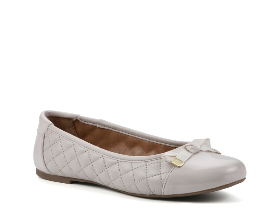 Clearance White Mountain Seaglass Ballet Flat Off White