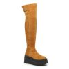 Hot Free People London Calling Over-The-Knee Boot Tan