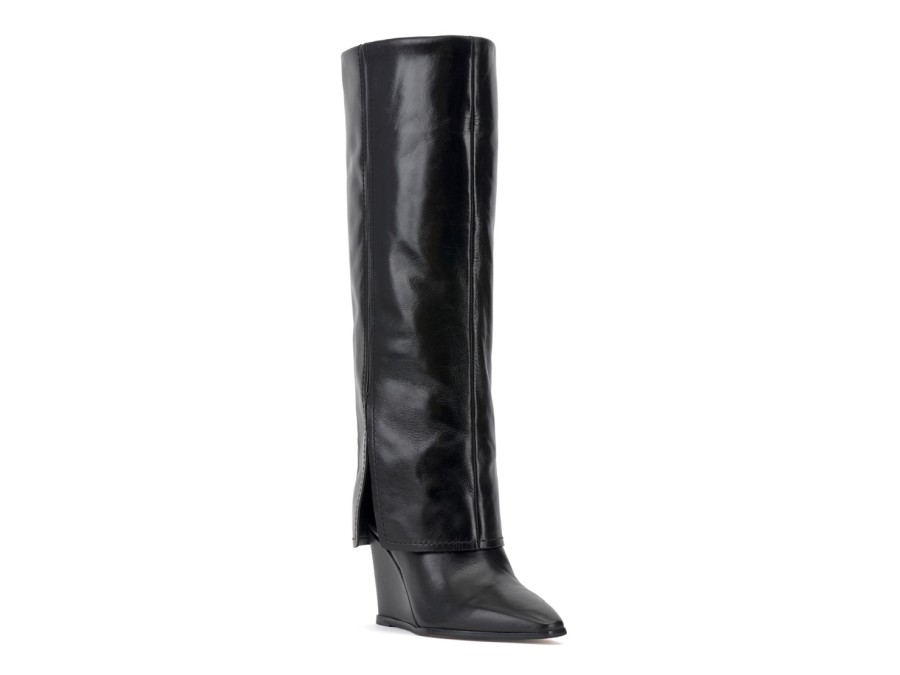 Hot Vince Camuto Tibani Wide Calf Boot Black