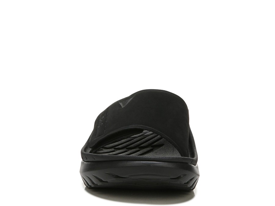 Clearance Vionic Rejuvenate Slide Sandal Black