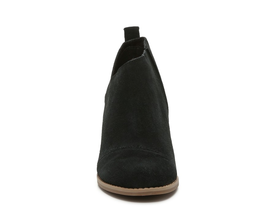 Best TOMS Marta Wedge Bootie Black