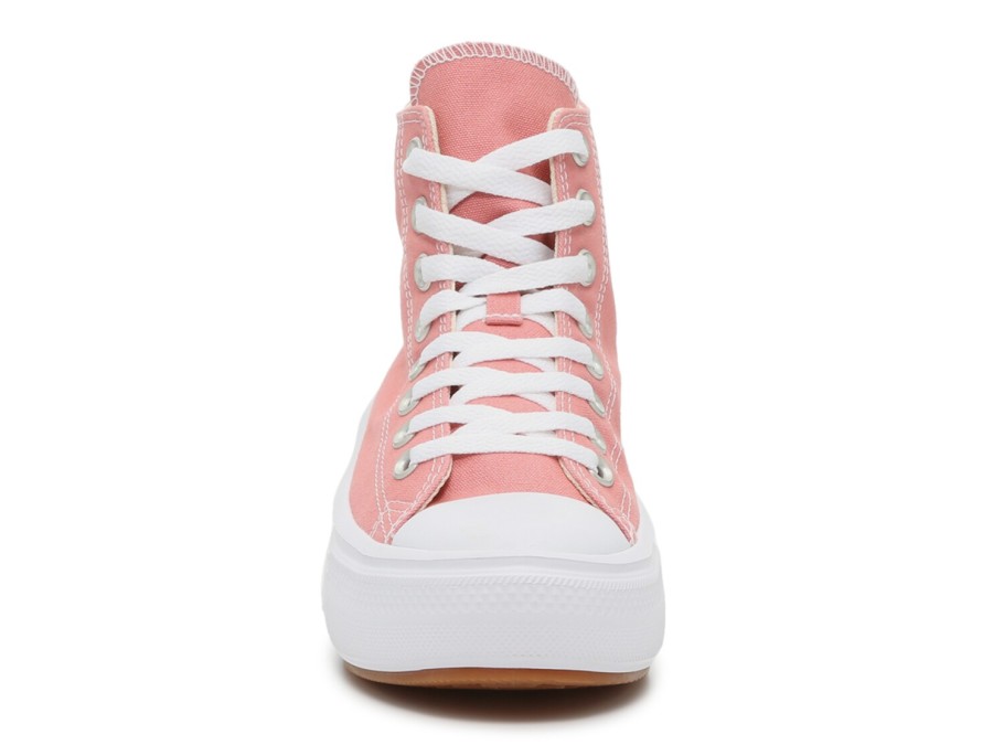 New Converse Chuck Taylor All Star Move High-Top Sneaker - Women'S Watermelon Pink