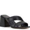 New Vince Camuto Jinani Sandal Black Leather