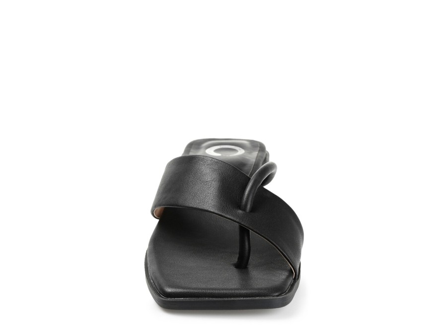 Clearance Journee Collection Mina Sandal Black