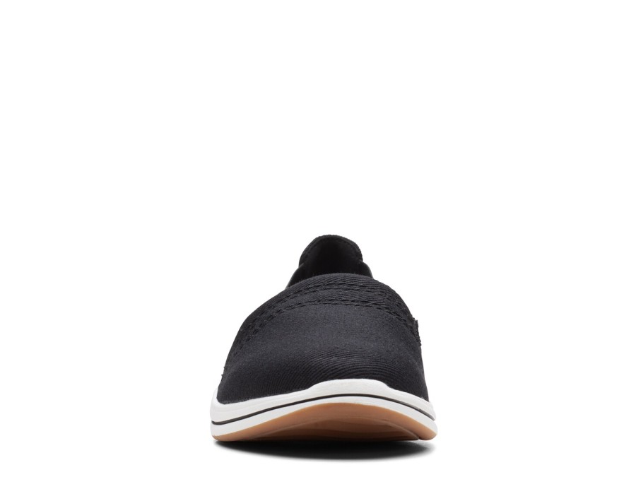 New Clarks Cloudsteppers Breeze Step Ii Slip-On Black