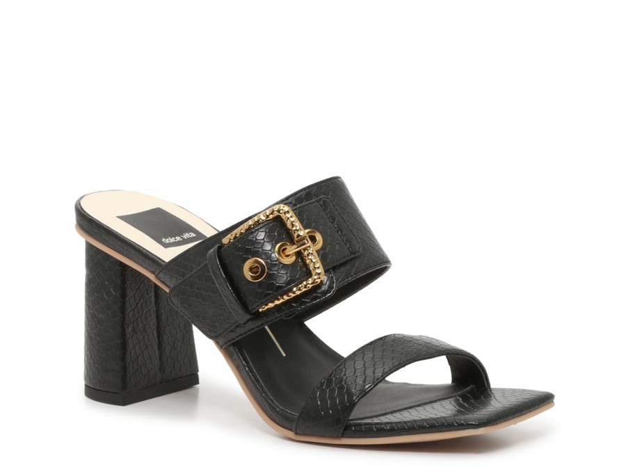 Wholesale Dolce Vita Porsia Sandal Black Snake Print