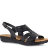 Wholesale Easy Street Bolt Sandal Black