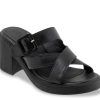 Online Bueno Milan Platform Sandal Black