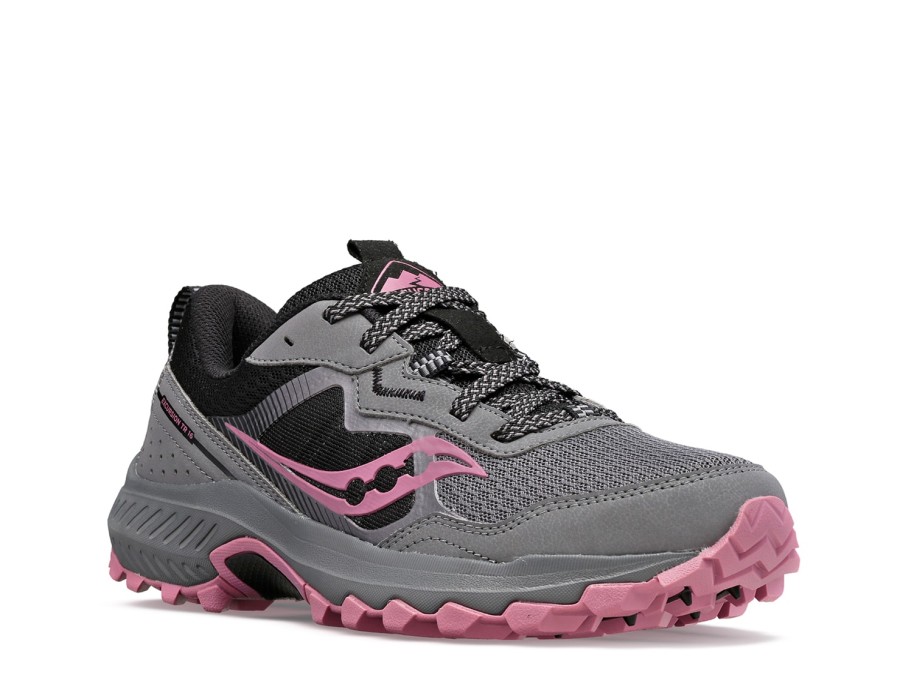 New Saucony Excursion Tr16 Trail Shoe - Women'S Grey/Pink