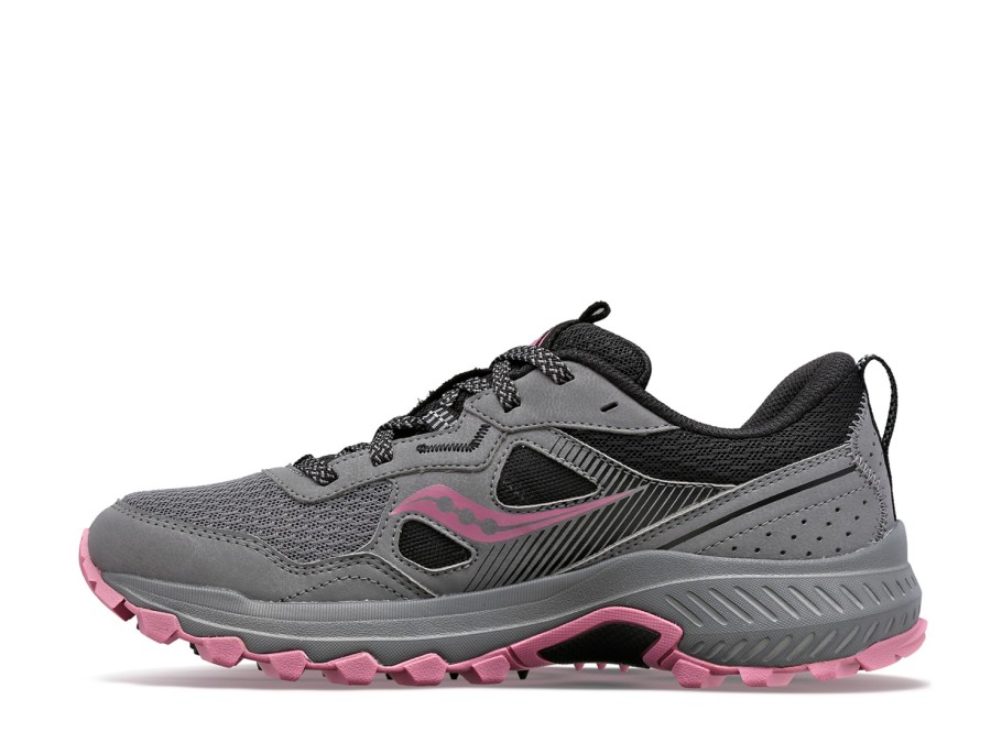 New Saucony Excursion Tr16 Trail Shoe - Women'S Grey/Pink