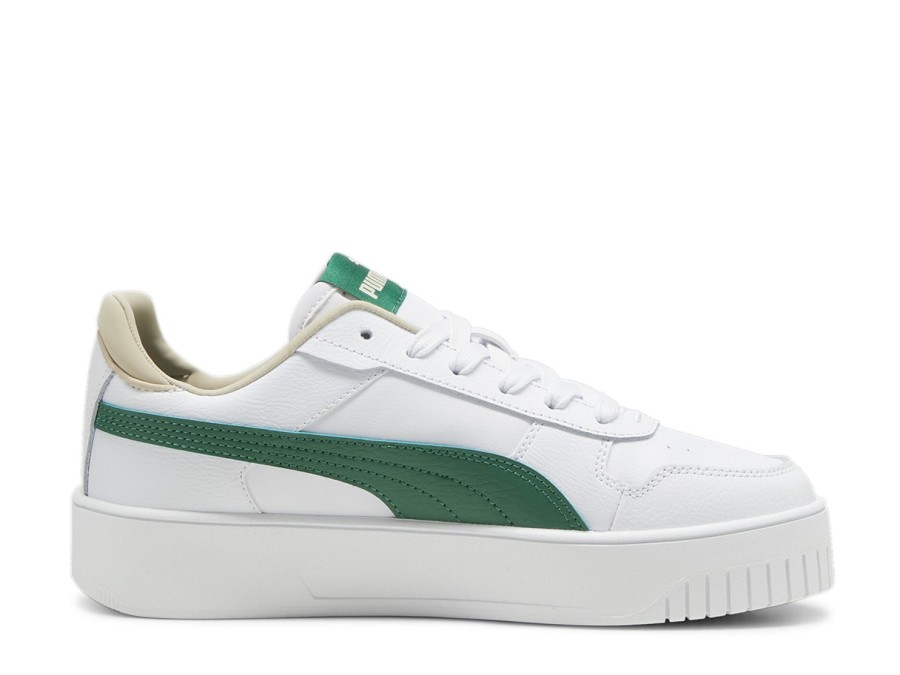 Best Puma Carina Street Platform Sneaker - Women'S White/Green