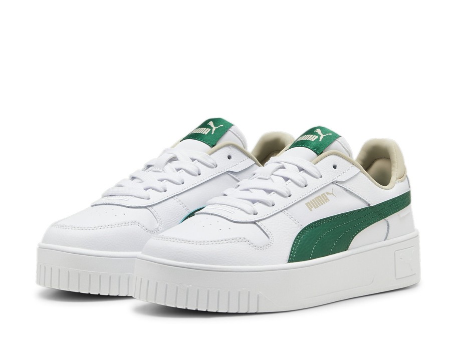 Best Puma Carina Street Platform Sneaker - Women'S White/Green