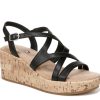 Clearance LifeStride Bailey Wedge Sandal Black