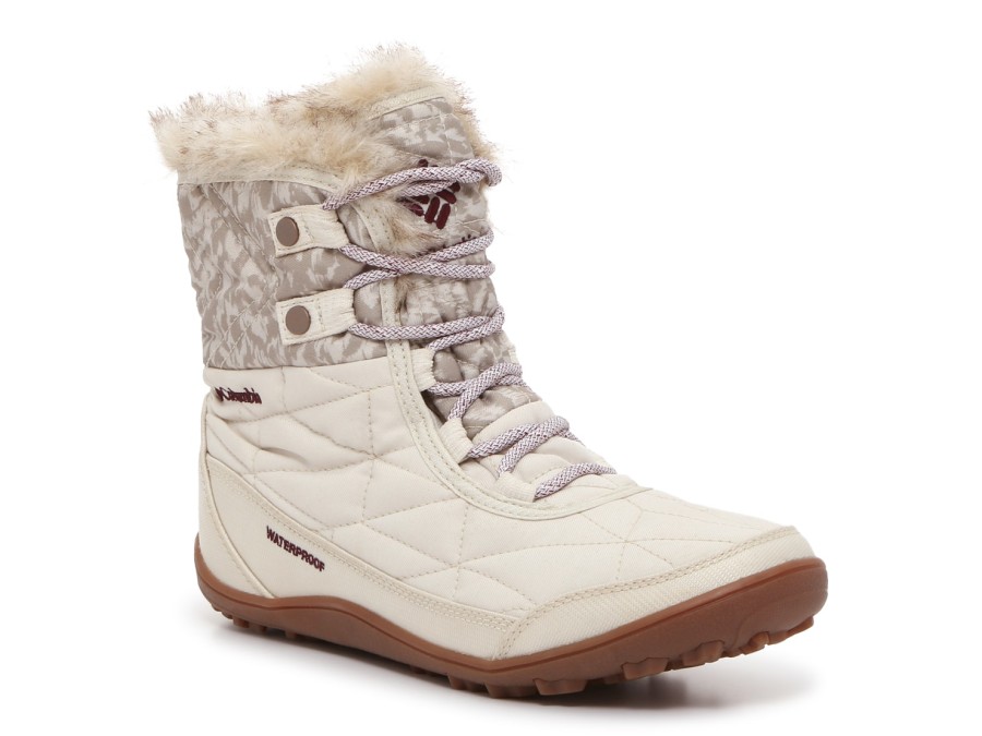 Clearance Columbia Minx Shorty Iii Snow Boot - Women'S Off White