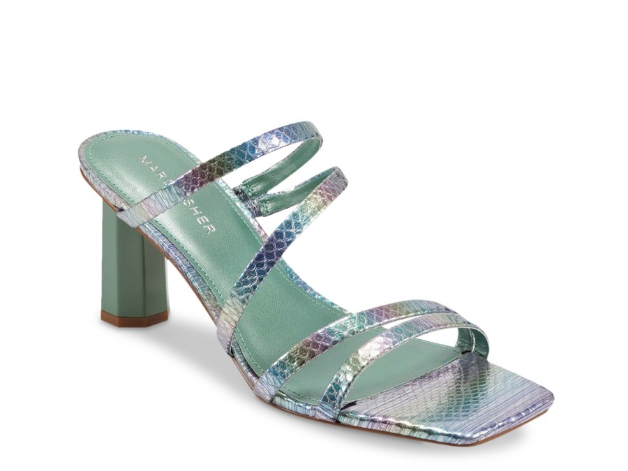 Clearance Marc Fisher Kristin Sandal Iridescent Multicolor