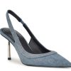 Hot Nine West Denaye Pump Denim Blue