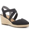 Online Kelly & Katie Saige Wedge Sandal Black