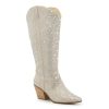 Best Matisse Taylor Wide Calf Western Boot Silver Metallic