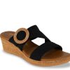 Clearance Italian Shoemakers Grania Sandal Black