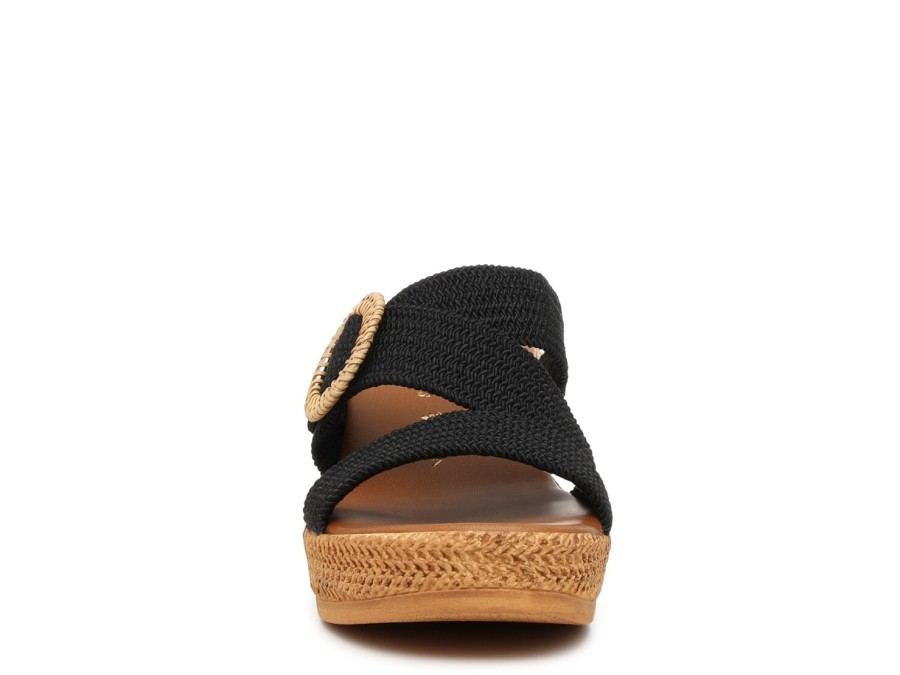 Clearance Italian Shoemakers Grania Sandal Black