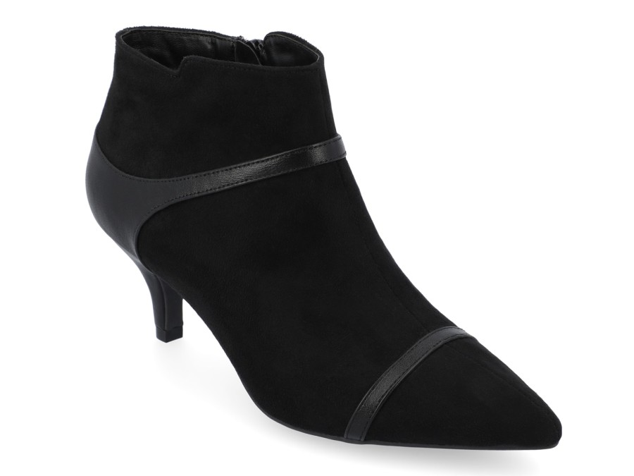 Best Journee Collection Embrie Bootie Black