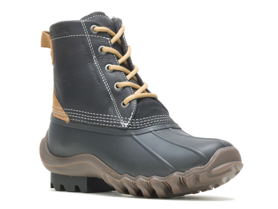 Clearance Wolverine Torrent Duck Boot Black