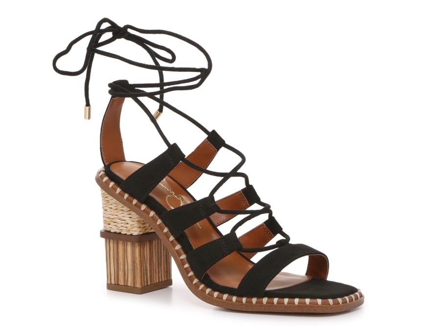 Clearance Jessica Simpson Lonor Sandal Black