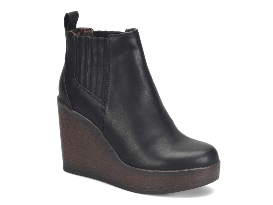 Best b.o.c. Born Concept Athalia Wedge Bootie Black