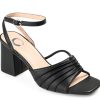 Hot Journee Collection Shillo Dress Sandal Black