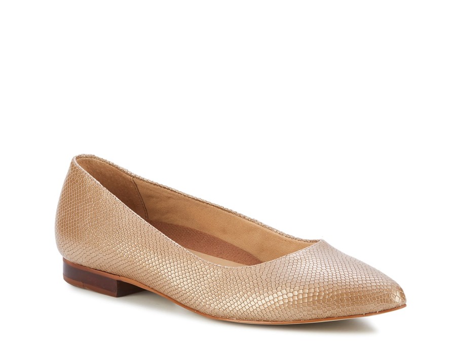 New Ros Hommerson Reece Slip-On Taupe Snake Print Leather