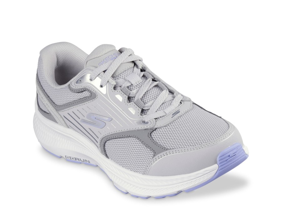 New Skechers Go Run Consistent 2.0 Advantage Sneaker - Women'S Grey/Purple