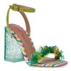 Best Betsey Johnson Quinta Sandal Green Multicolor