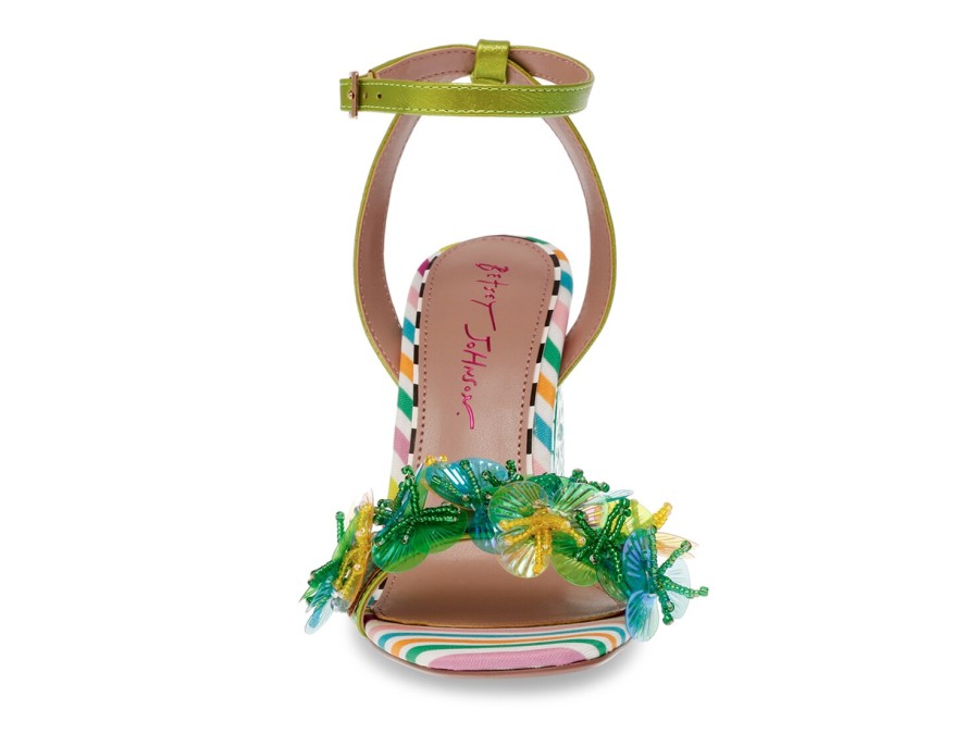 Best Betsey Johnson Quinta Sandal Green Multicolor