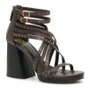 Clearance Vince Camuto Nanthie Platform Sandal Root Beer