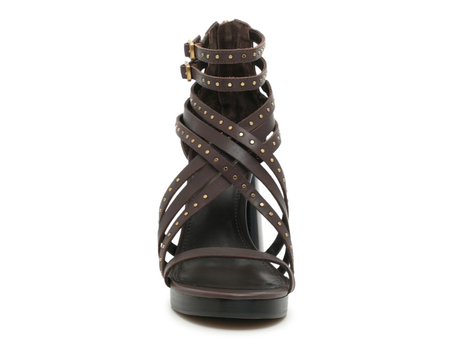 Clearance Vince Camuto Nanthie Platform Sandal Root Beer