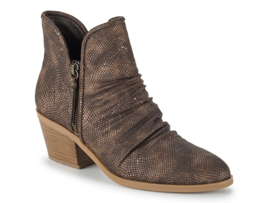 Online Baretraps Serenity Bootie Taupe Metallic