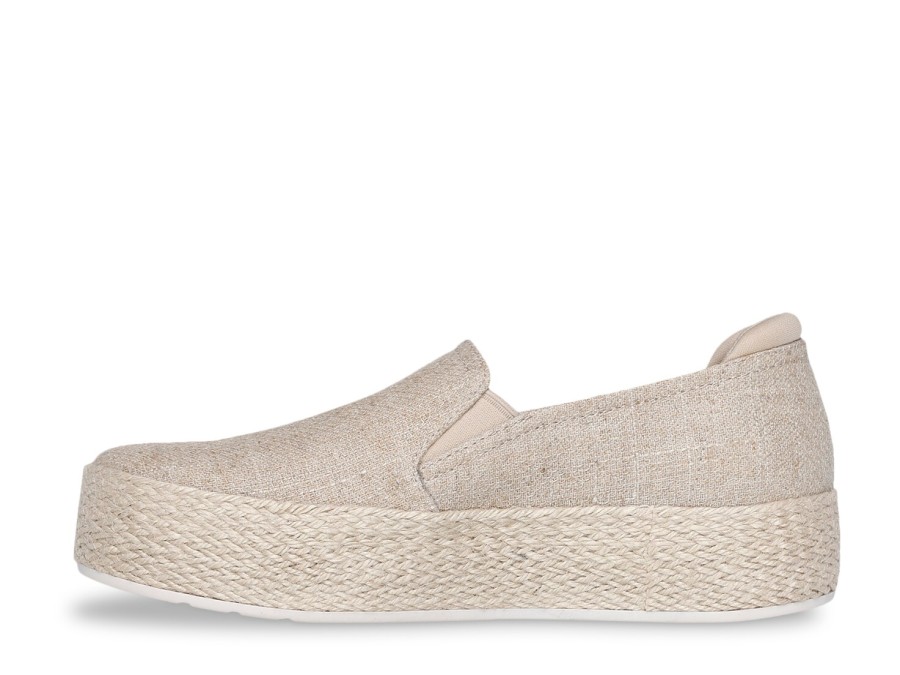 New Skechers Martha Stewart X Skechers Bobs Sesame Slip-On Sneaker Tan