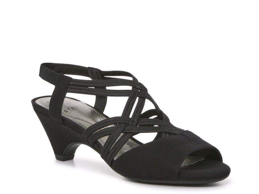 New Impo Espie Sandal Black Fabric