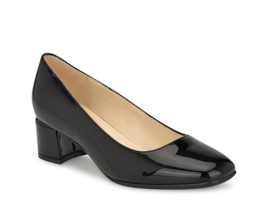 Wholesale Nine West Geona Pump Patent Black