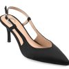 Clearance Journee Collection Knightly Pump Black