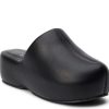 New Coconuts Bella Platform Clog Black