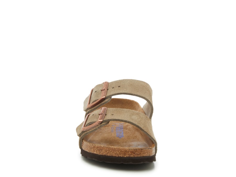 New Birkenstock Arizona Soft Footbed Sandal - Women'S Beige Taupe