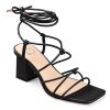 Online Journee Collection Harpr Sandal Black