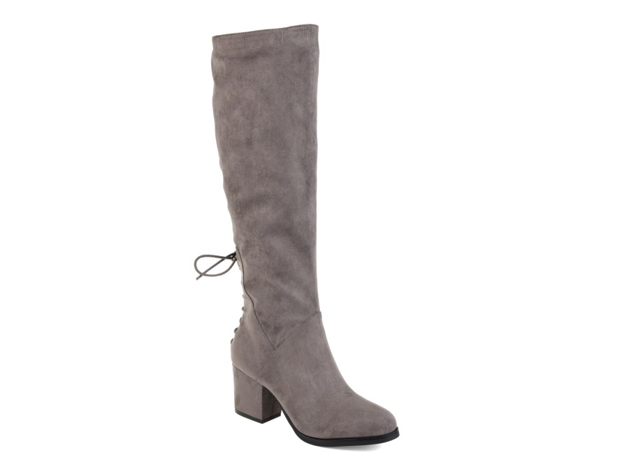 Hot Journee Collection Leeda Extra Wide Calf Boot Grey