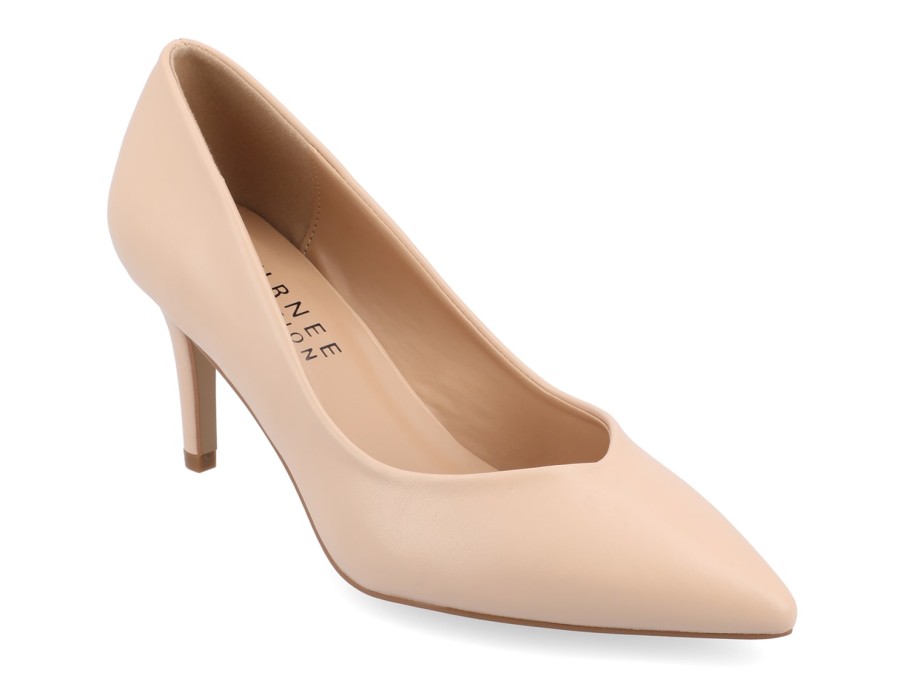 Wholesale Journee Collection Gabriella Pump Vanilla Beige