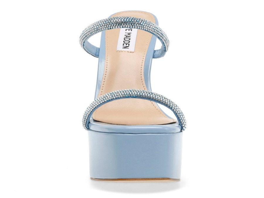 Hot Steve Madden Zayne Platform Sandal Light Blue