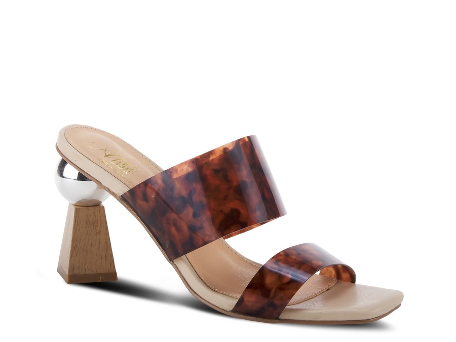 Online Azura Dashing Sandal Brown Multicolor