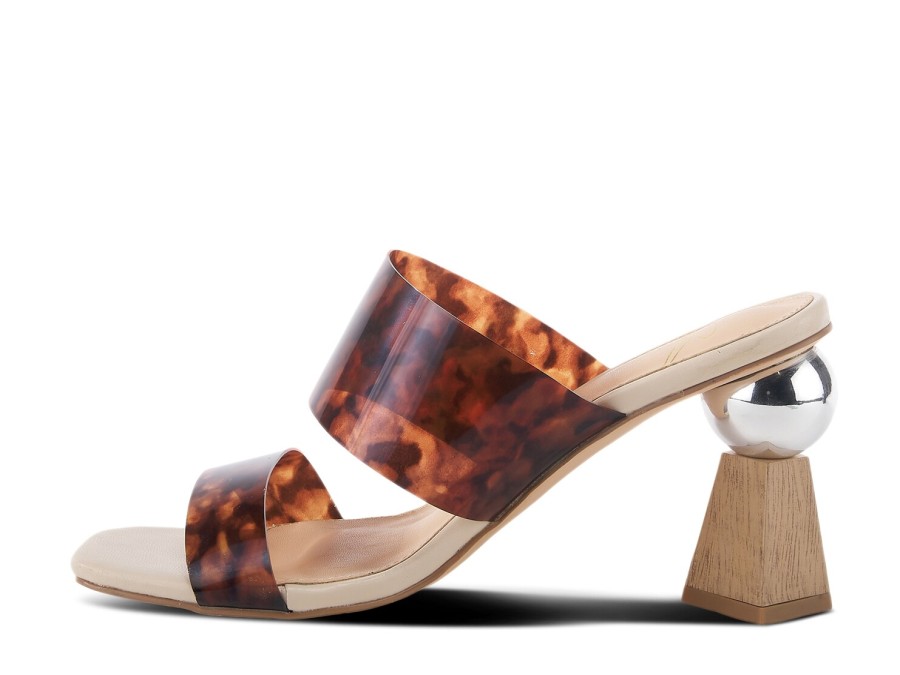 Online Azura Dashing Sandal Brown Multicolor