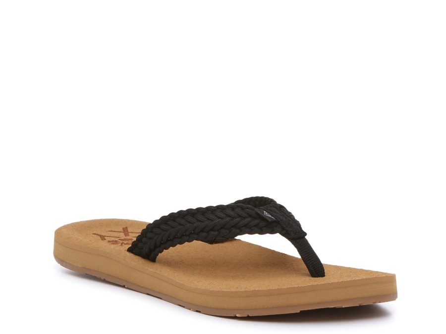 Clearance Roxy Tidepool Iv Sandal Black