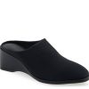 Best Aerosoles Aki Wedge Mule Black